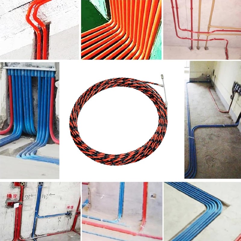 Duravel Fish Tape Wire Network Guider Cable Puller - 25 Meter Electrician Threading Device - Image 2